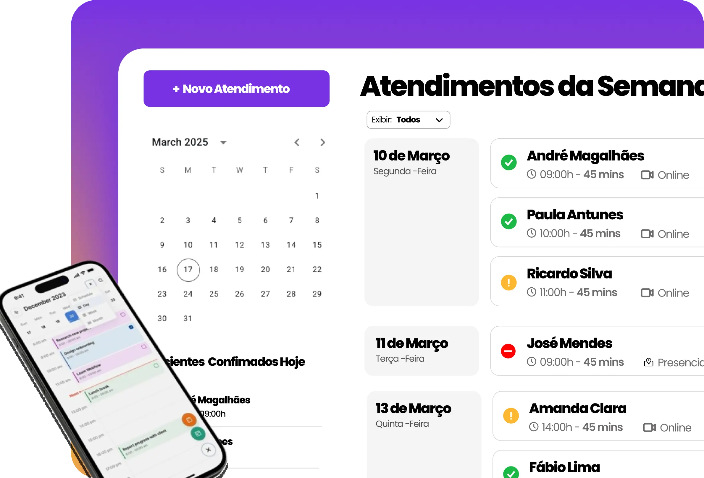 Agendamento Inteligente